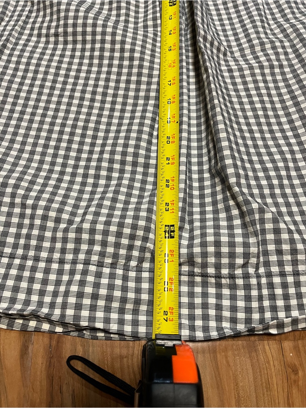Rails Alessa Ivory Jet Gingham Midi Skirt Size Small Cottagecore Garden Feminine - Picture 6 of 13